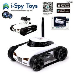 EBOYU 272 Wifi Mini i-szpieg RC Tank Car RC Camera samochody HappyCow 777-272 z 30W pikseli kamera do iPhone iPad iPod kontroler