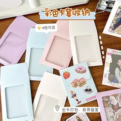 Sobres de 40 piezas para invitaciones, bolsa de almacenamiento de papel Kraft para tarjetas postales, regalos, mensajes, boda, negocios, papelería, 8,5x11cm