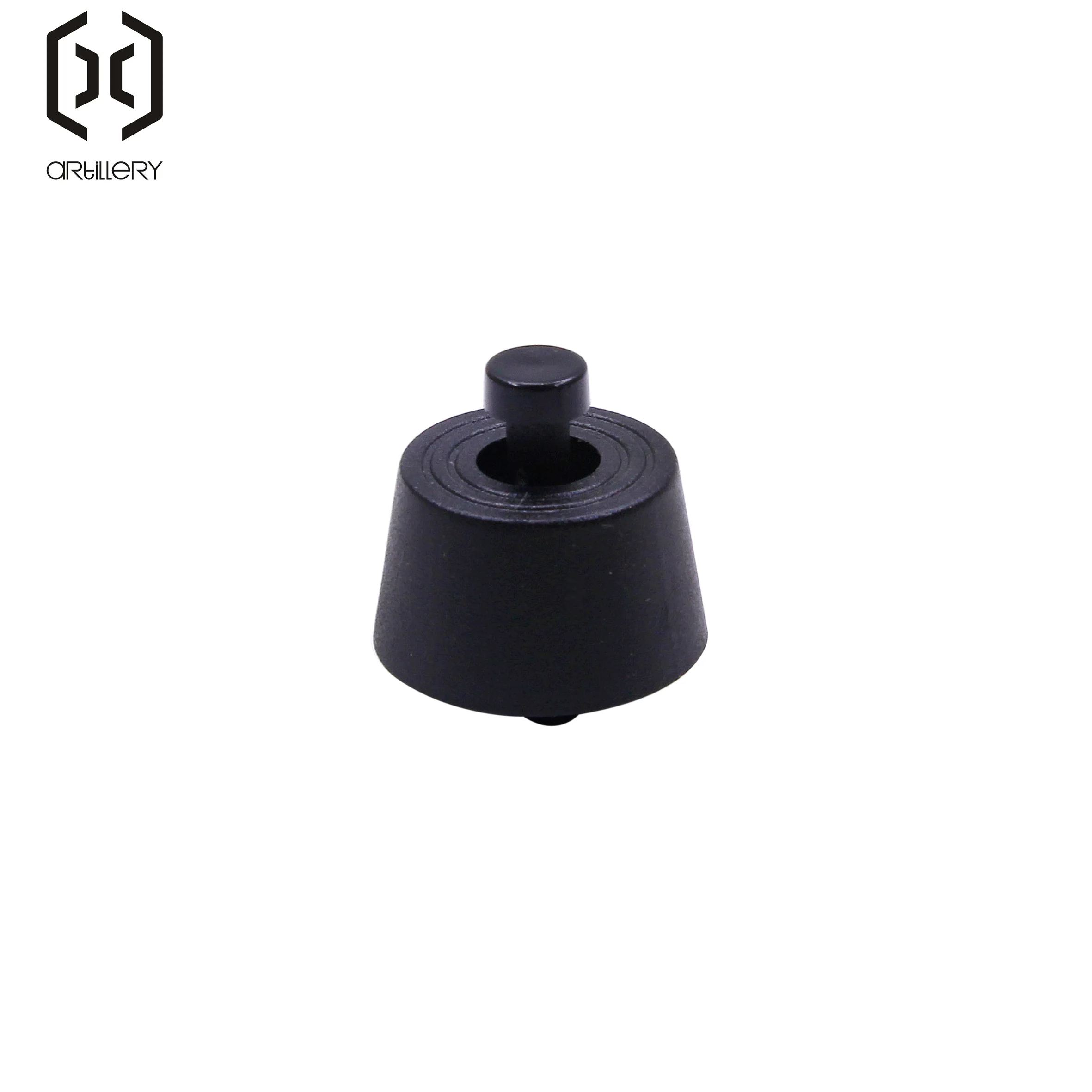 Black Pin-Type Foot Pads for Artillery 3D Printer Series - Pack of 4 Durable Support Feet for 3D Printing Equipment