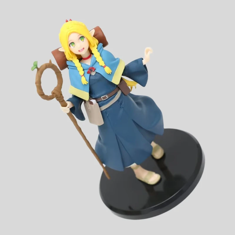 19cm labirinto refeição maruciel linda menina figura elfo feiticeiro anime figura modelo ornamento de mesa decorações presente do feriado brinquedos kawaii