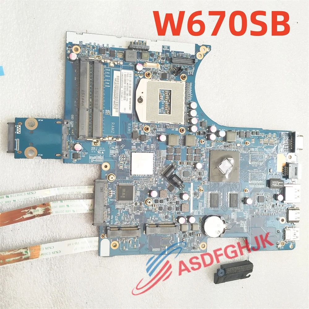 

Genuine 6-71-W65S0-D02 FOR Clevo W670 W670SB motherboard 6-77-W670SB00-D02 NKW670SBQ005 TEST OK
