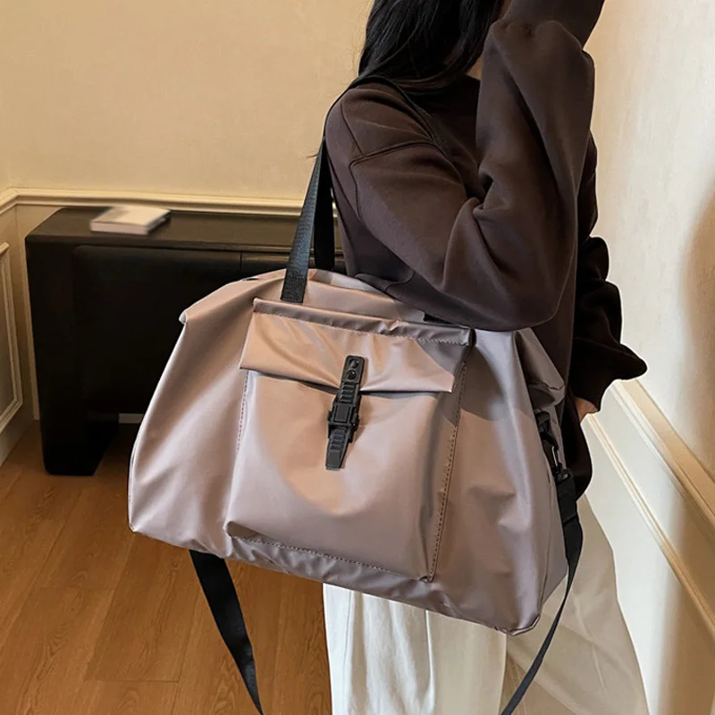 

Fitness Bag Travel Luggage Storage Handbag Business Trip Carry-on Duffel Sports Camping Shoulder Bags Large Gym Crossbody Bag