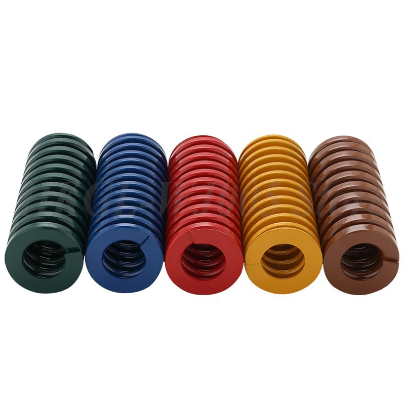 1 STÜCK Formstanzfeder, Außendurchmesser 8–14 mm, Innendurchmesser 4–7 mm, Formfeder, Spiralprägung, Druckfeder, Länge 20–90 mm