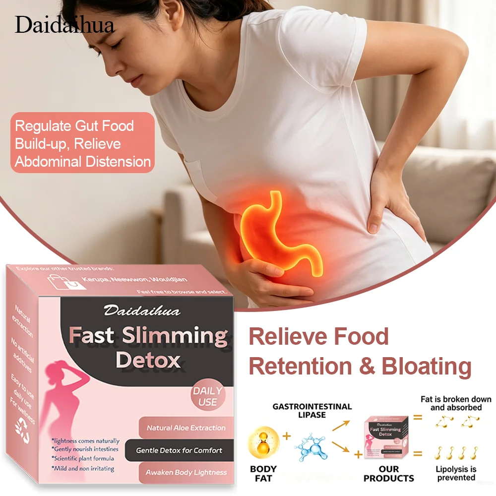 Organic Daidaihua Aloe Digestive Capsules, Optimize Intestinal Environment, Boost Circulation, Improve Daily Physical Comfort
