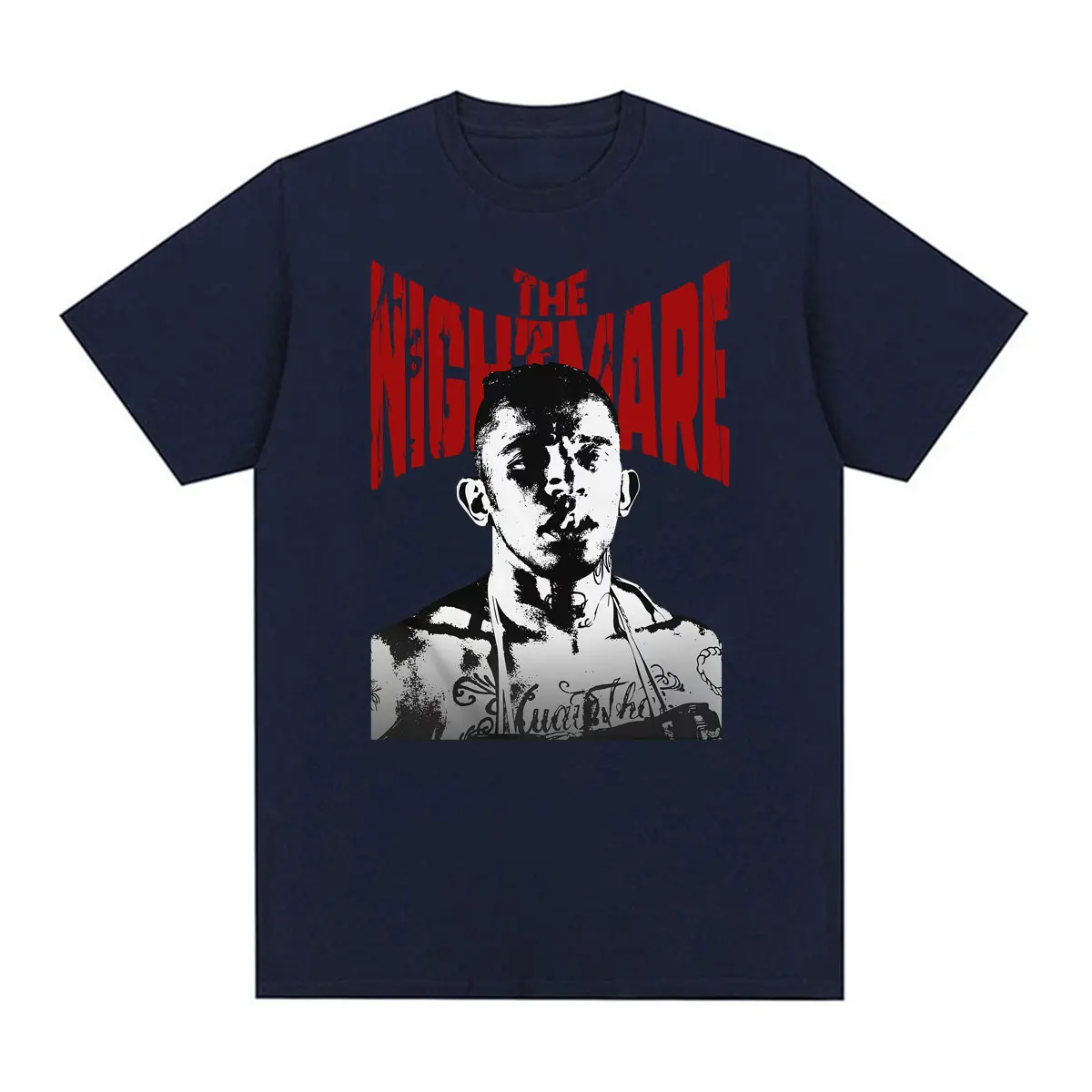 The Nightmare Carlos Prates The Smoker T Shirts Men Women Harajuku Violence Aesthetics T-shirt Casual O-Neck 100% Cotton T Shirt