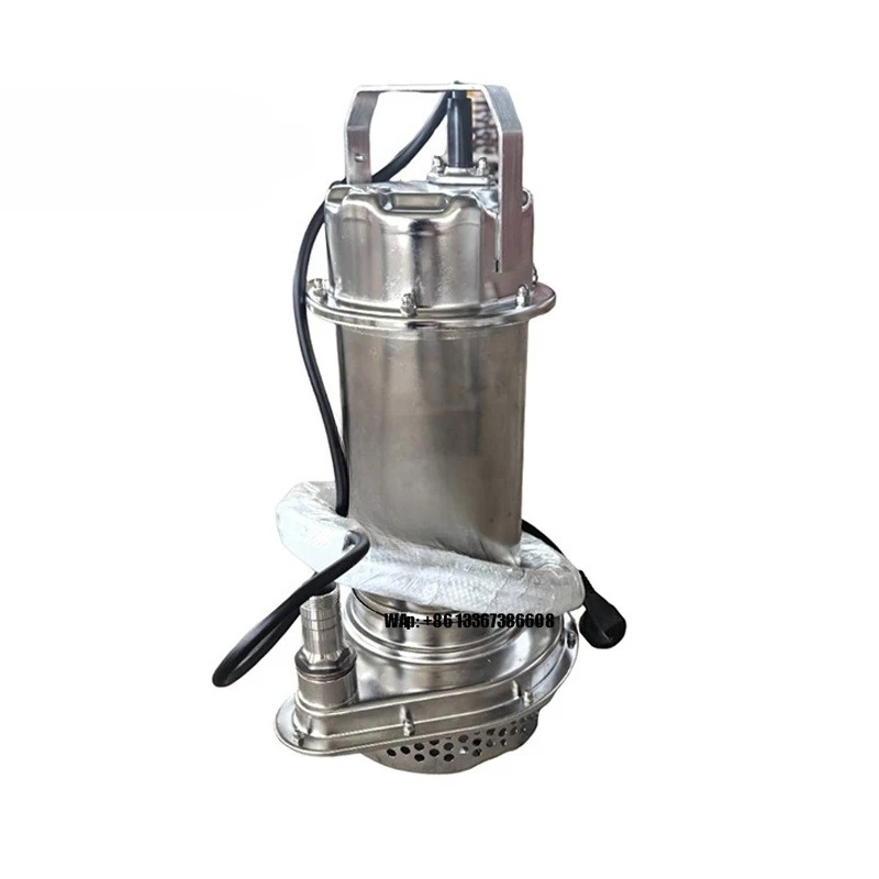 

Wholesale Stainless Steel Non-clog Submersible Mud Sewage Dirty Water Pump Price for Industrial Wastewater