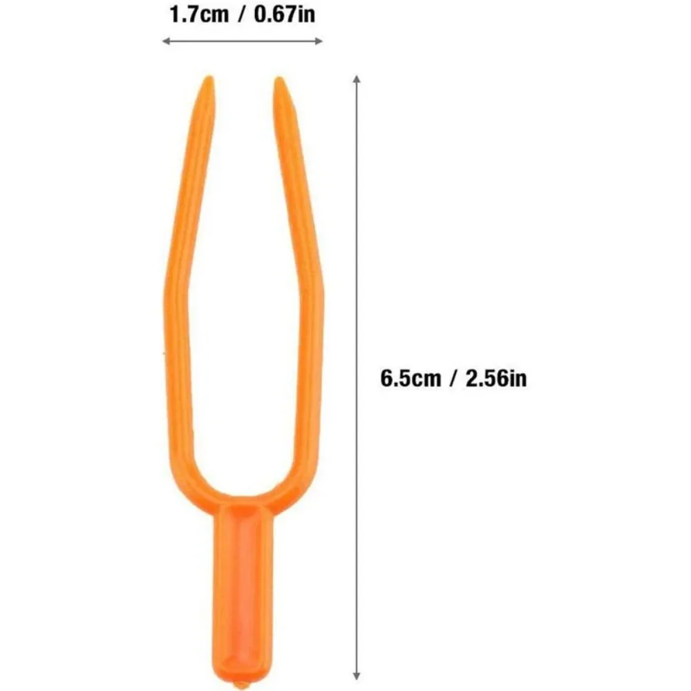 Plant Fixing Clips Plastic Farming Fork for Stolon Fixing  Fastening Fixture Garden Strawberry Seedling Tomato Support Tools