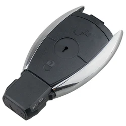 Carcasa de repuesto para mando a distancia de coche, 2 botones, compatible con mercedes-benz W203, W204, W211, MBKS18