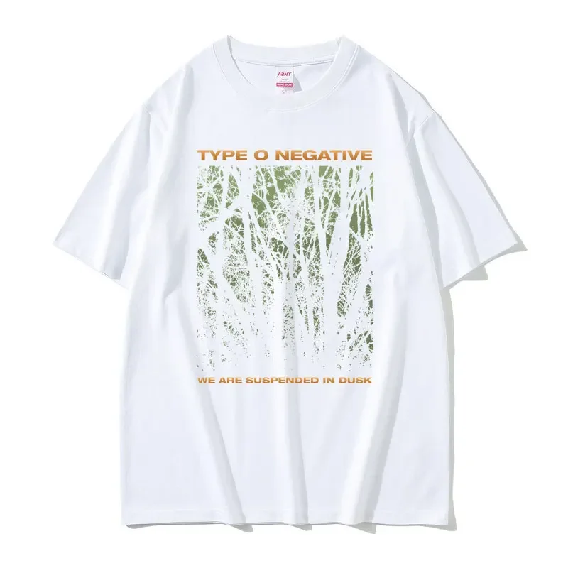 Rock Band Type O Negative Suspended In Dusk Essential T-shirt Men Women Fashion Casual Tshirt Male Vintage Oversized Tops Tees