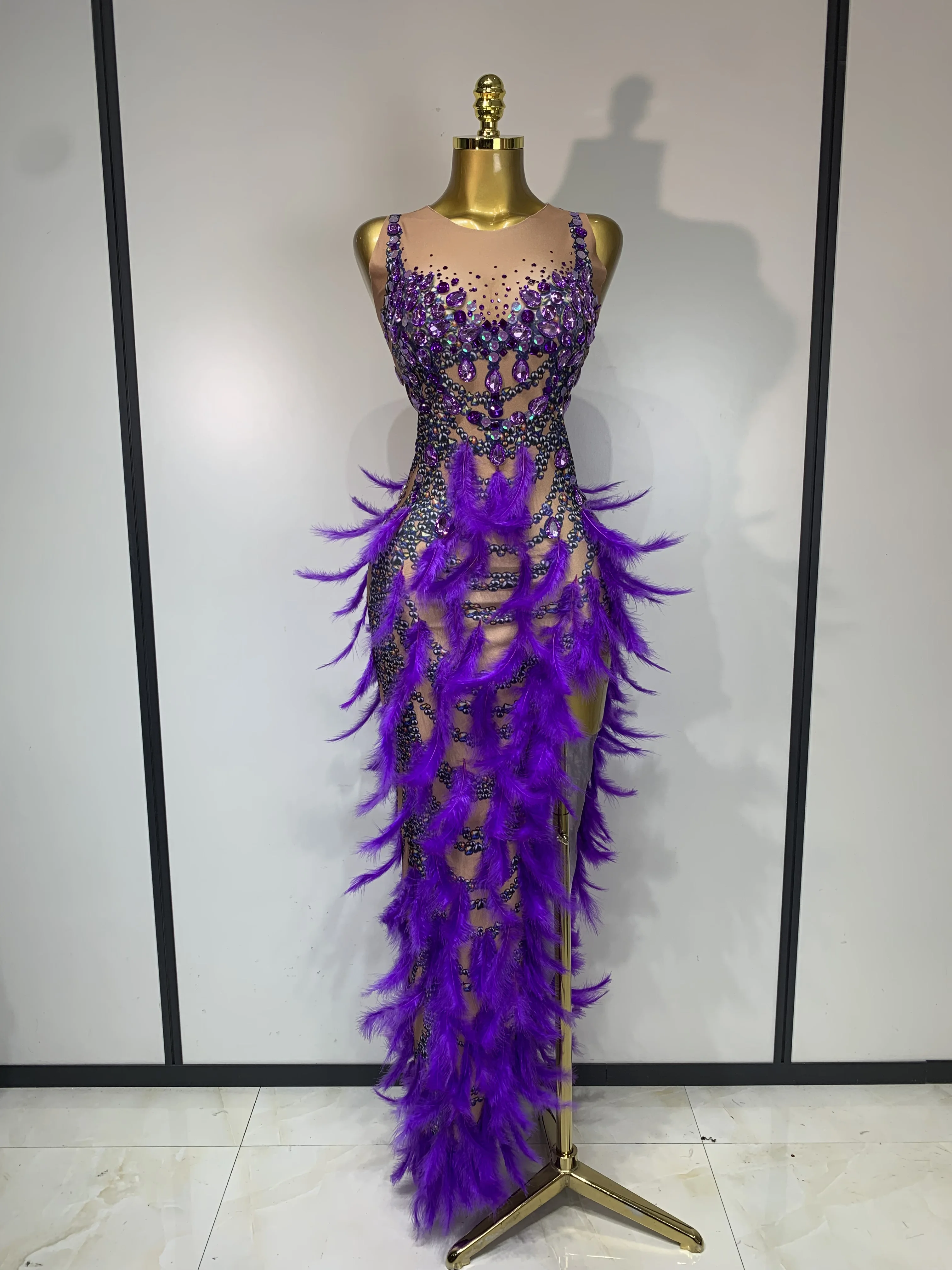 bodycon dress with rhinestones Short Beaded Corset Cocktail Gold Perfect for Special Occasions Strapless Sheer Beaded Gown with