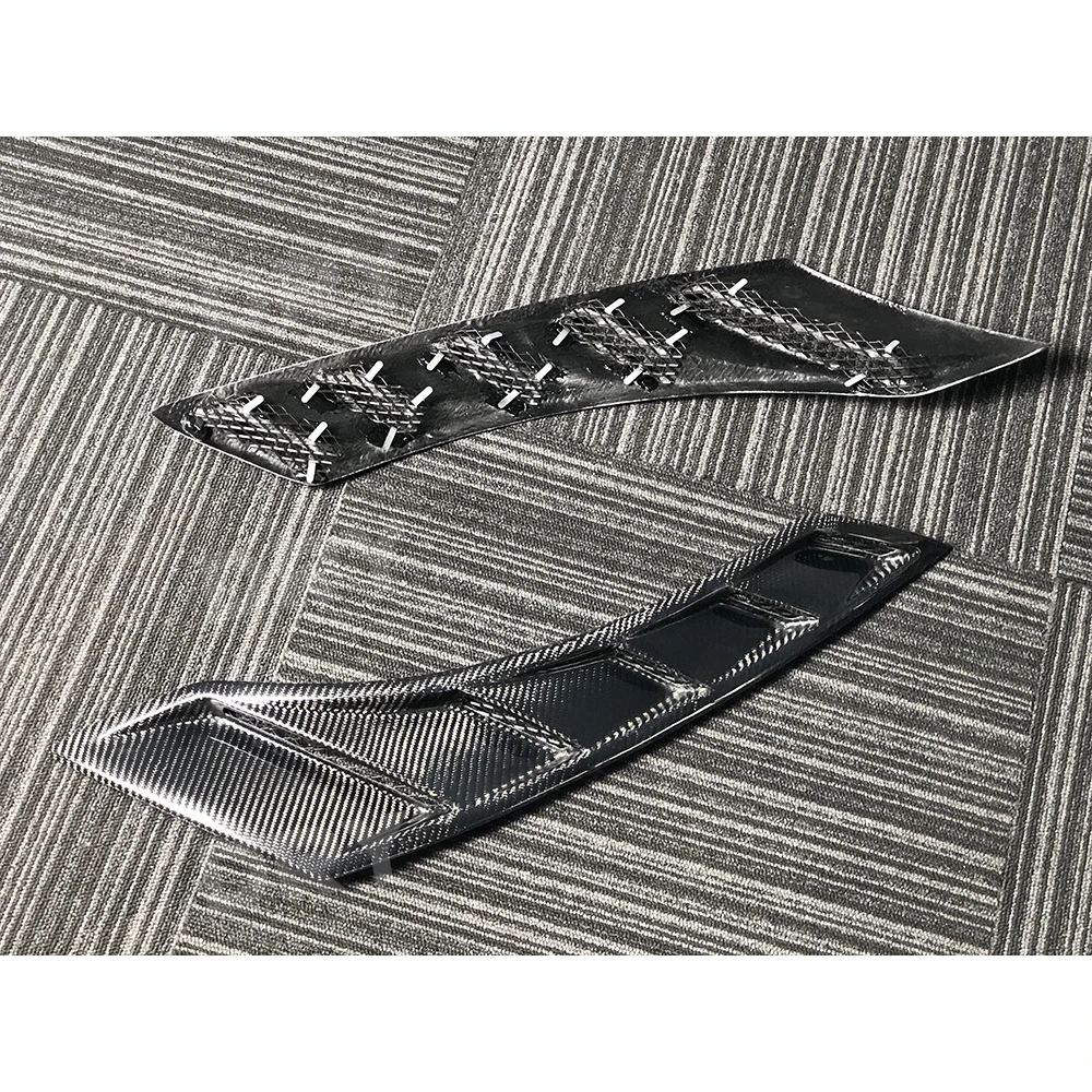 

Front Fender Air Vent Trim Spoiler Body Kits Car Accessories for Nissan GTR R35 350Z 370Z Z33 Z34 2008-2017 Canards Side Fender