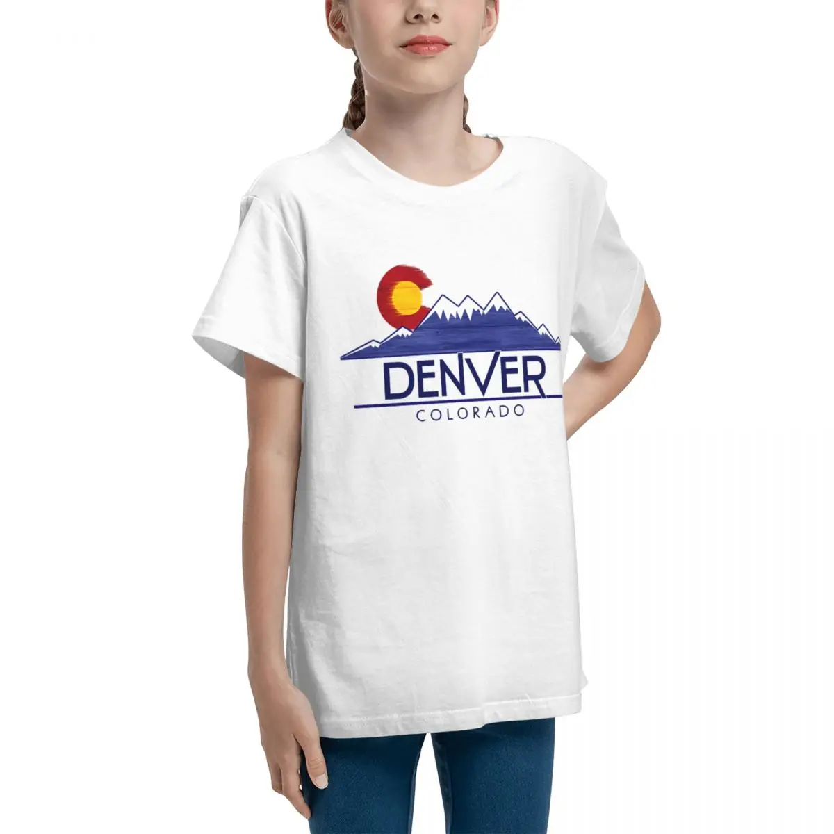 Denver Colorado Wood Mountains For Sale B High quality Top tee Graphic Vintage Funny Joke Leisure Modern Teeanger T-Shirt