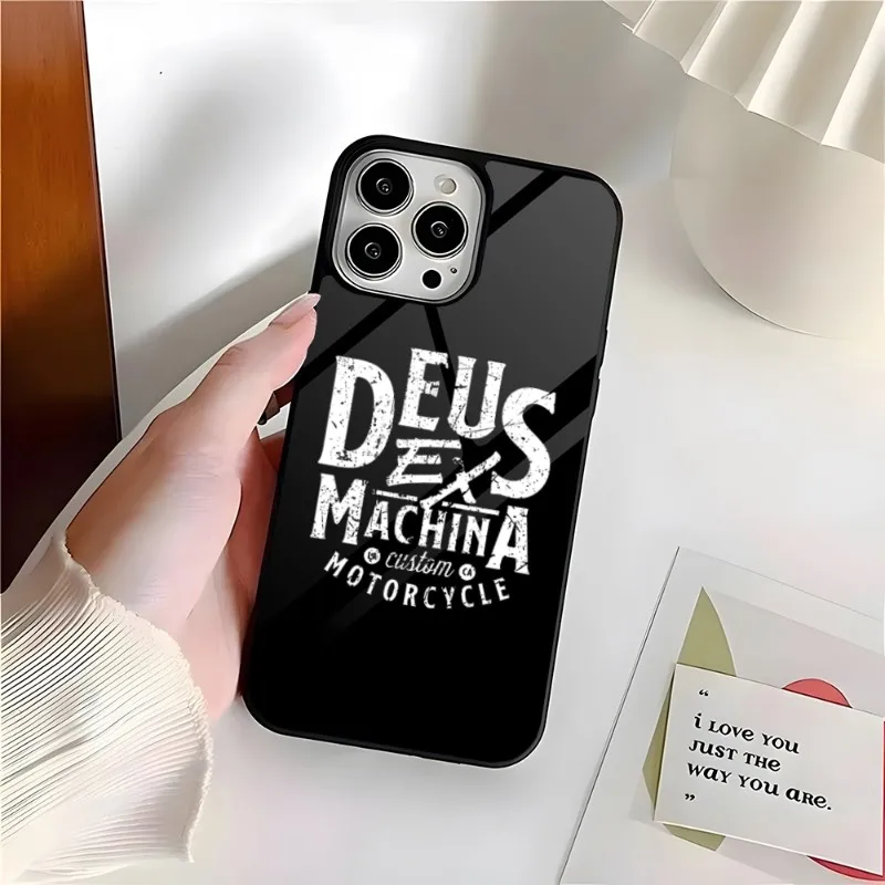 D-Deus Ex Machinase Phone Case PC+TPU For Iphone 15 12 Pro Max 14 13 11 Mini 6S 7 8 Plus X Xs XR 2020 Shockproof Back Cover