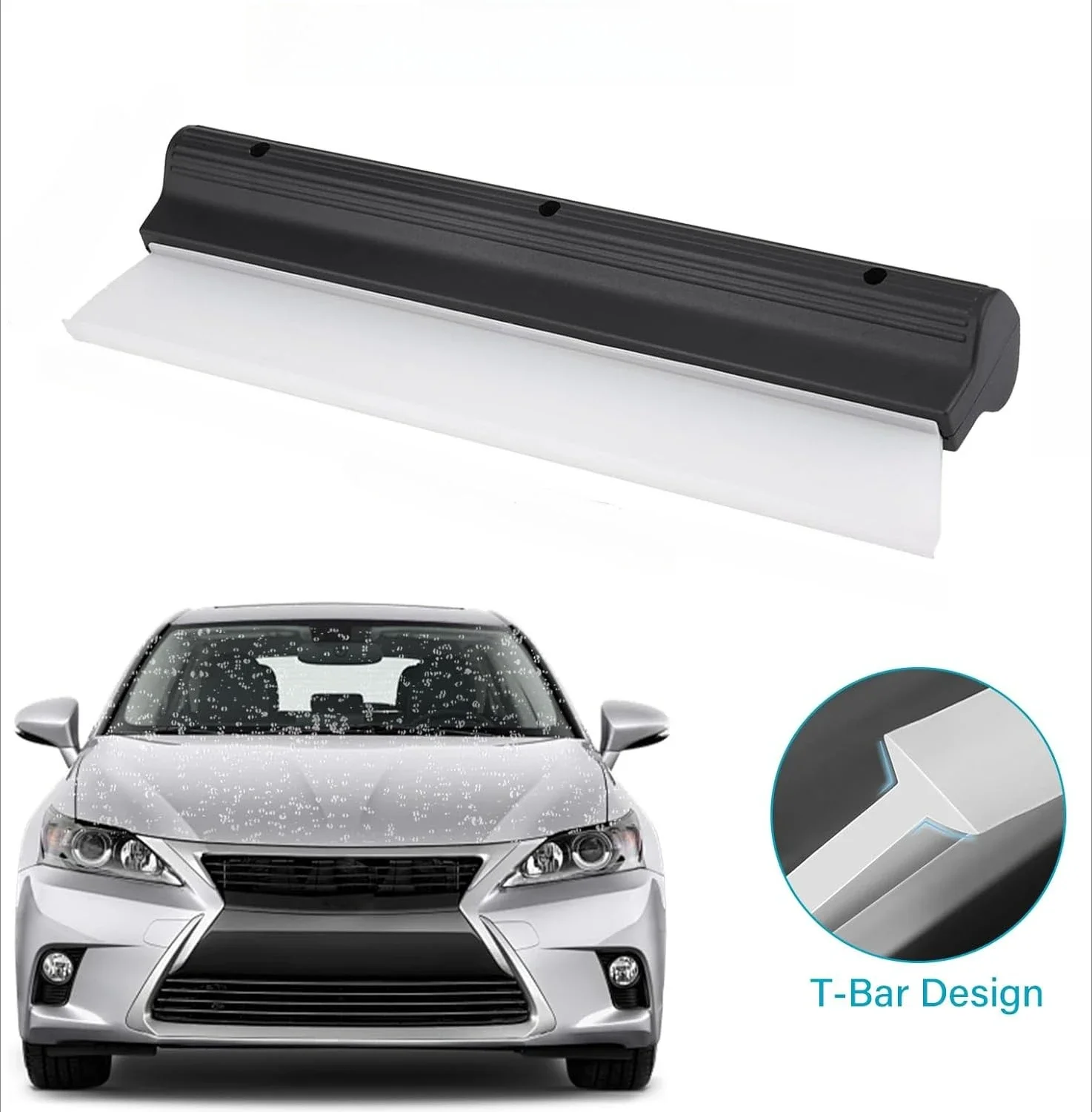 Non-Scratch Soft Silicone Handy Squeegee Car Wrap Tools Water Window Wiper Drying Blade Clean Scraping Film Scraper Accessories