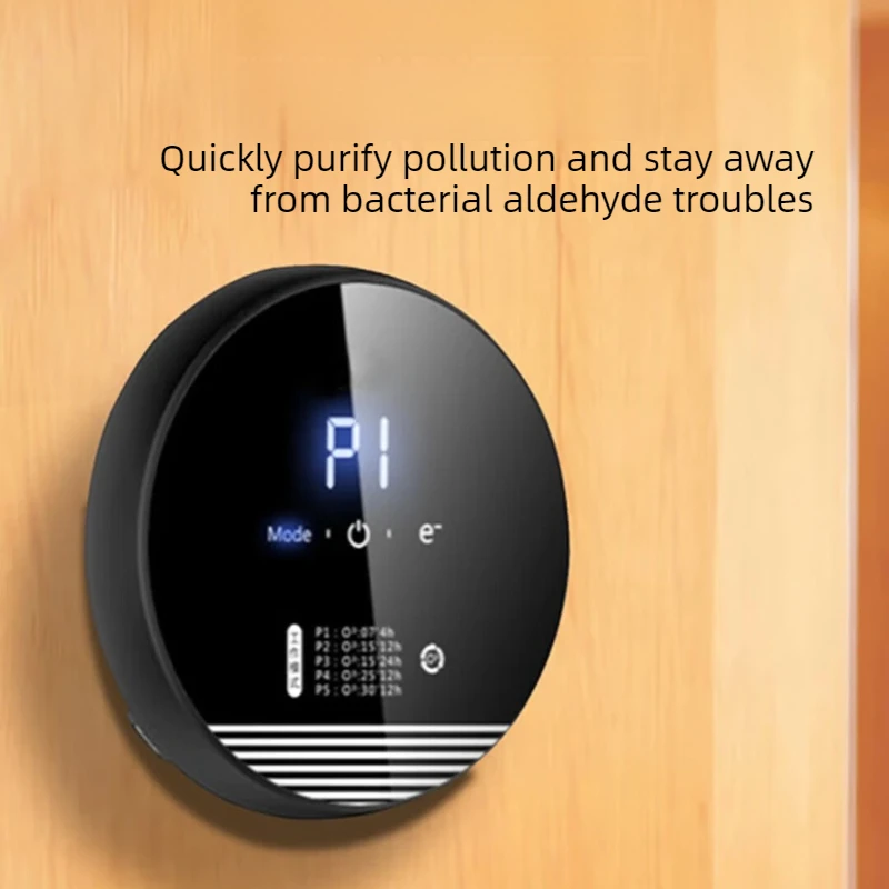 Compact Air Purifier Deodorizing Aroma Air Cleaner Desktop Wall Mount for Bathroom Bedroom Home Odor Control Air Care 공기 청정기
