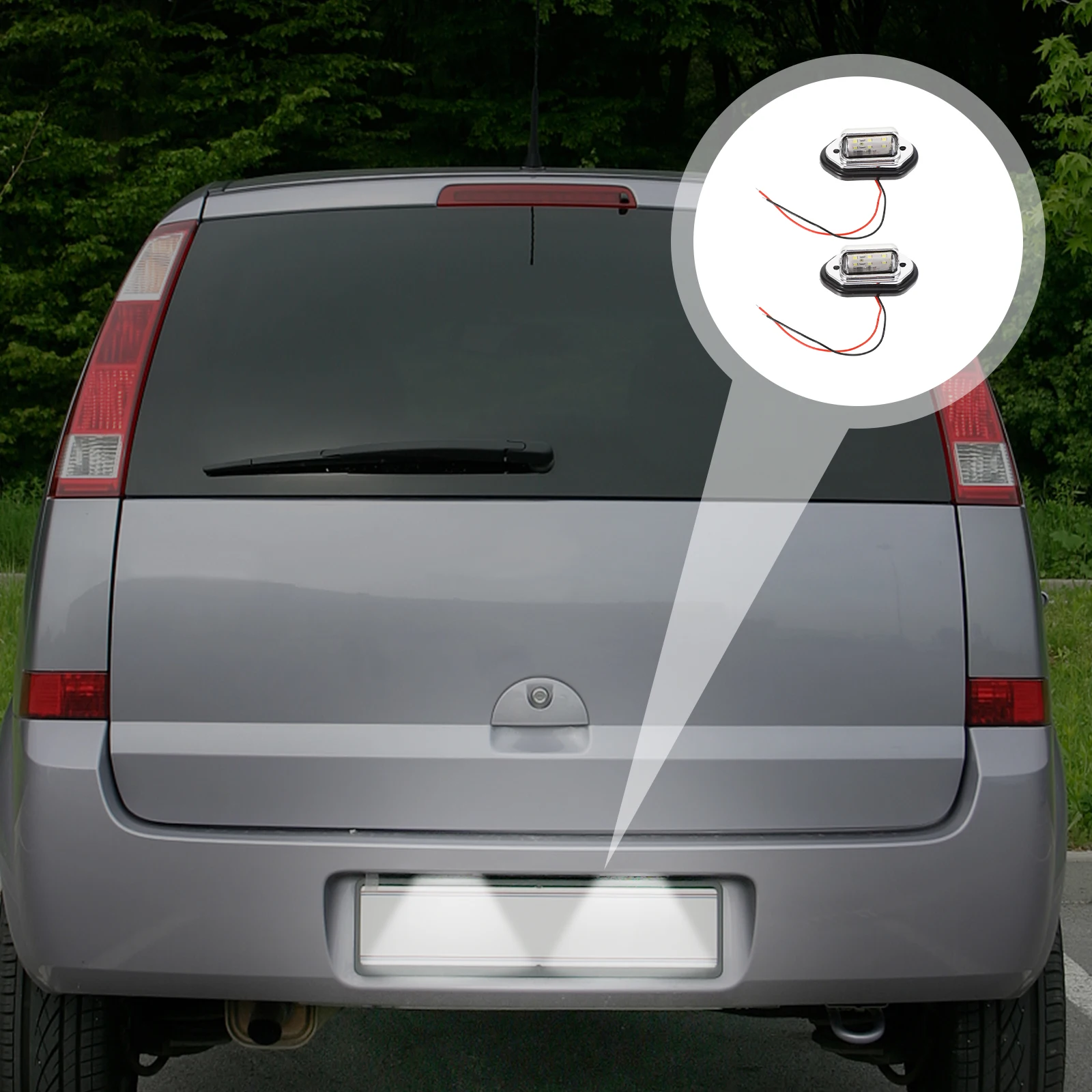 

2 Pcs Marine LED Lights Tail Navigation Taillights Boat for Night Fishing Truck Lamp Boats
