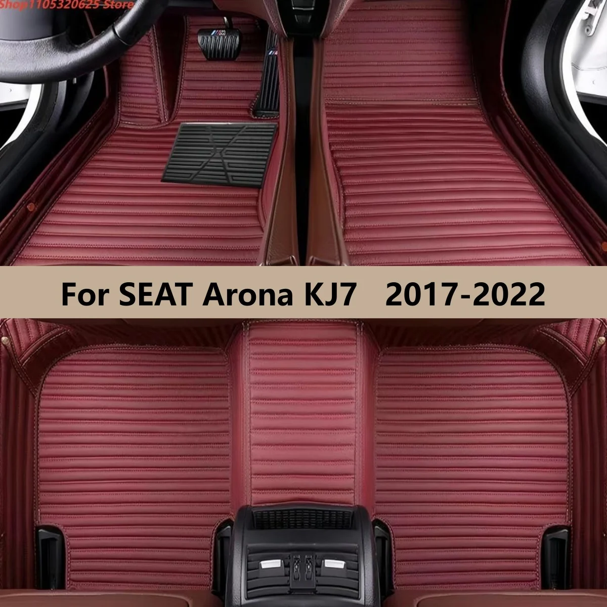 

Автомобильные коврики для SEAT Arona KJ7 2017-2022, аксессуары для салона автомобиля
