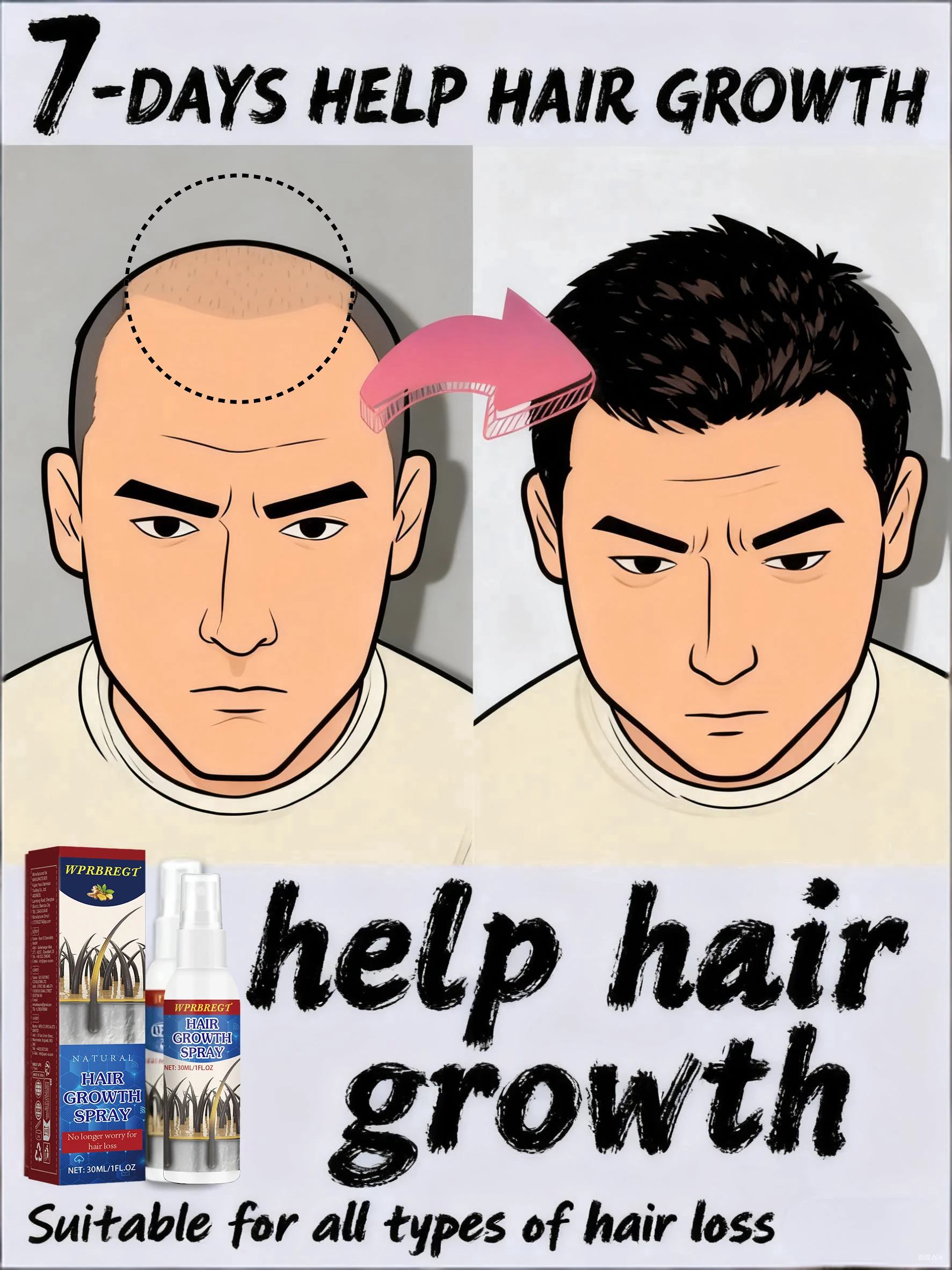 

Lᴏsɪɴɢ ʜᴀɪʀ Tʜɪs ɴᴇᴡ ʜᴀɪʀ ɢʀᴏᴡᴛʜ sᴇʀᴜᴍ ᴄᴀɴ ᴍᴀᴋᴇ ʏᴏᴜʀ ʜᴀɪʀ ᴛʜɪᴄᴋᴇʀ