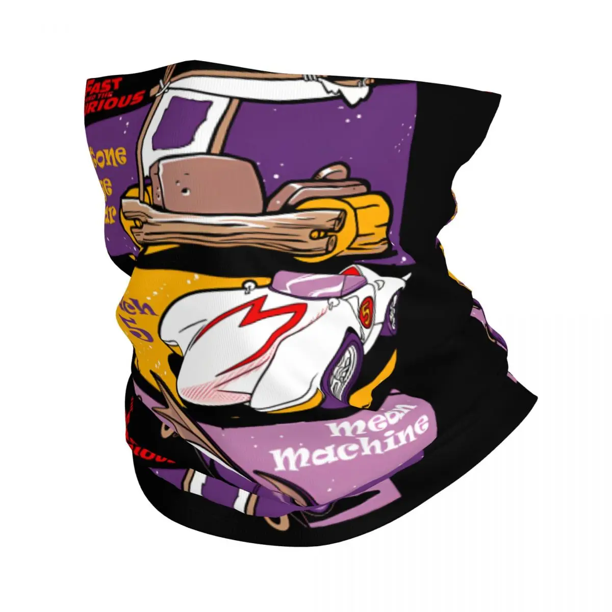 Car Racing Thin Bandana Neck ghetta Car Racing Wrap sciarpa fascia per il collo