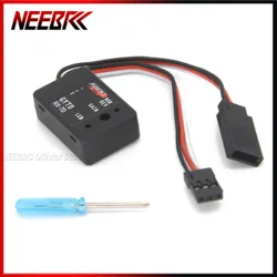 NEEBRC RX-7D Mini Gyro Car Gyroscope Micro DC 4.8-7.4V for RC Racing Vehicle Boat Model Digital/Analog Servo Universal Receiver