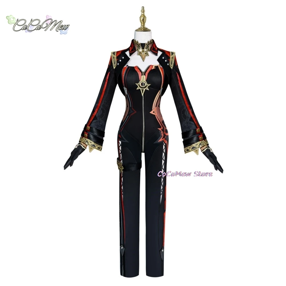 2024 Nieuwe Rol Mavuika Cosplay Kostuum Genshin Impact Mavuika Pyro Archon Pruik Cosplay Kostuum Nieuwe Outfit Halloween Kostuum Vrouwen