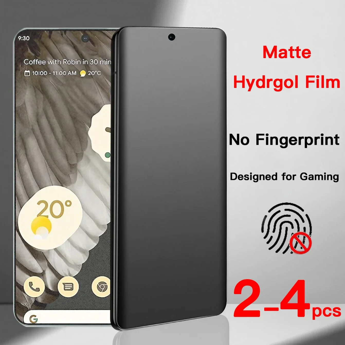 2-4 SZTUK Matowa folia hydrożelowa do Google Pixel 9Pro XL 8 7 7A 6 6A Pro Screen Protector do 9 Pro bez szkła hartowanego