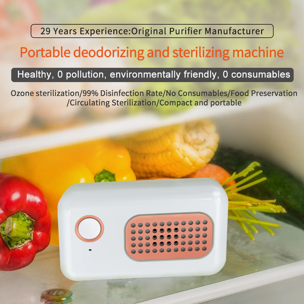 

Многофункциональный очиститель воздуха и дезодоратор для холодильника, автомобиля, зоны для домашних животных, обувного шкафа, туалета - устраняет запахи и продлевает срок службы.