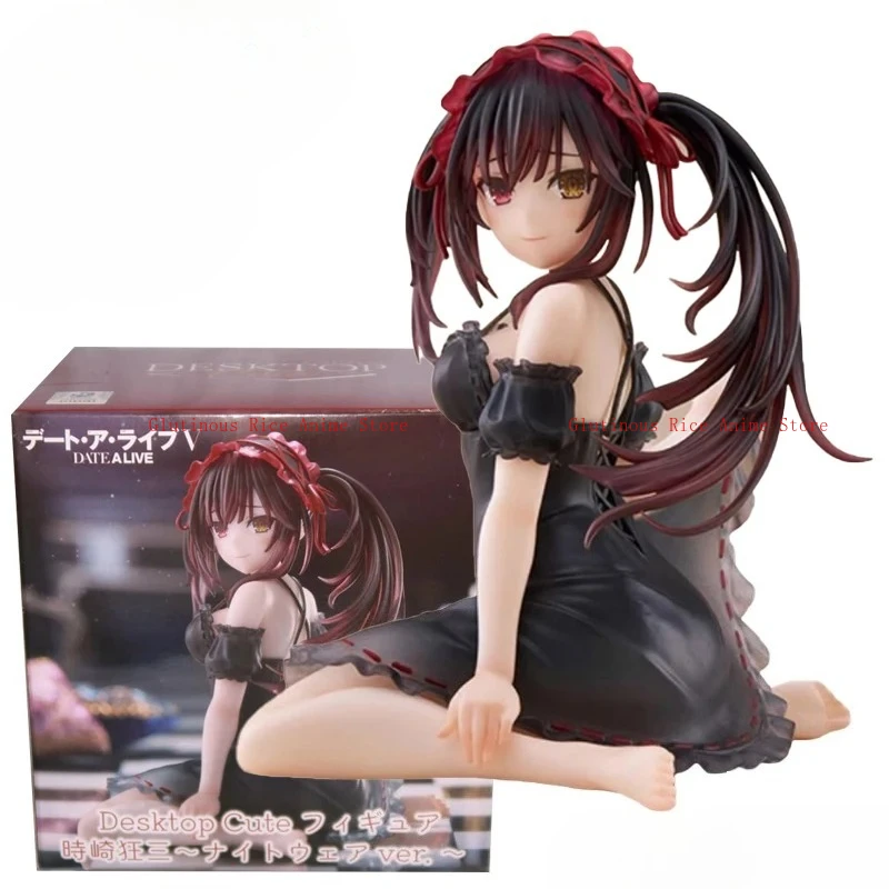 

In Stock TAiTO Desktop Cute DATE ALIVE IV Tokisaki Kurumi Pajamas Ver. PVC 13CM Anime Action Figures Model Collection Toy