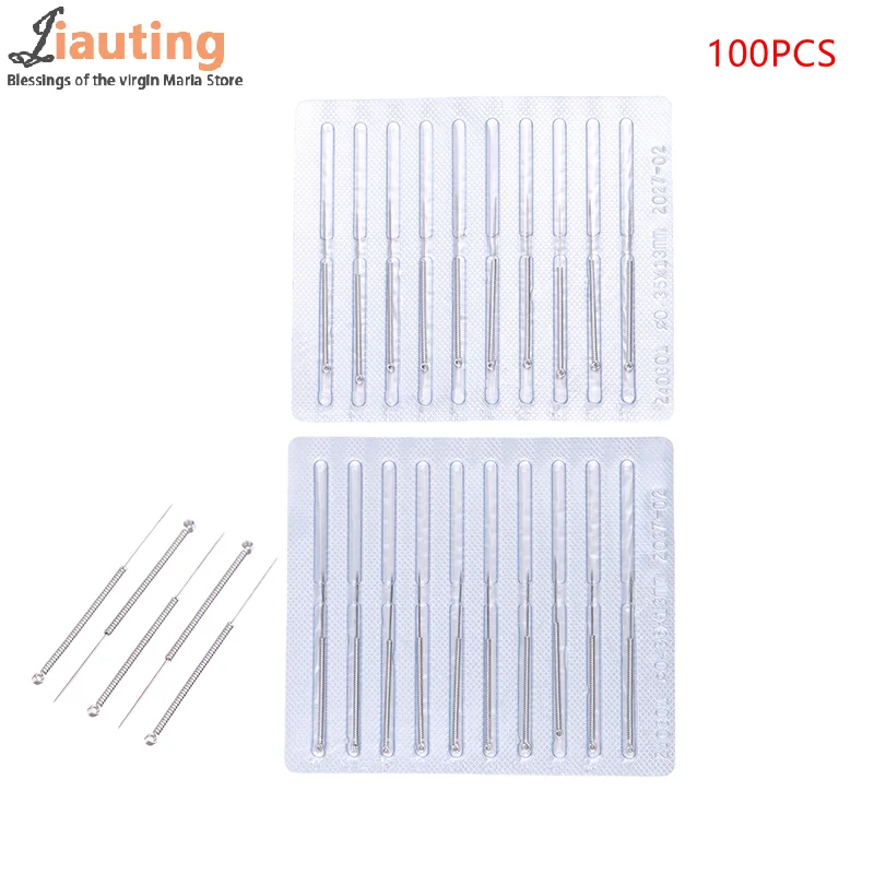 

100 PCS Plasma Pen Needles For Spot Mole Freckle Tattoo Removal Point Pen Machine Beauty Equipment