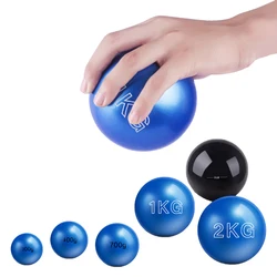 Mini pelota inflable de arena suave para entrenamiento de baloncesto, pelota de Plyo ponderada para entrenamiento de Control de goteo de reflejo de velocidad de agilidad, deportes