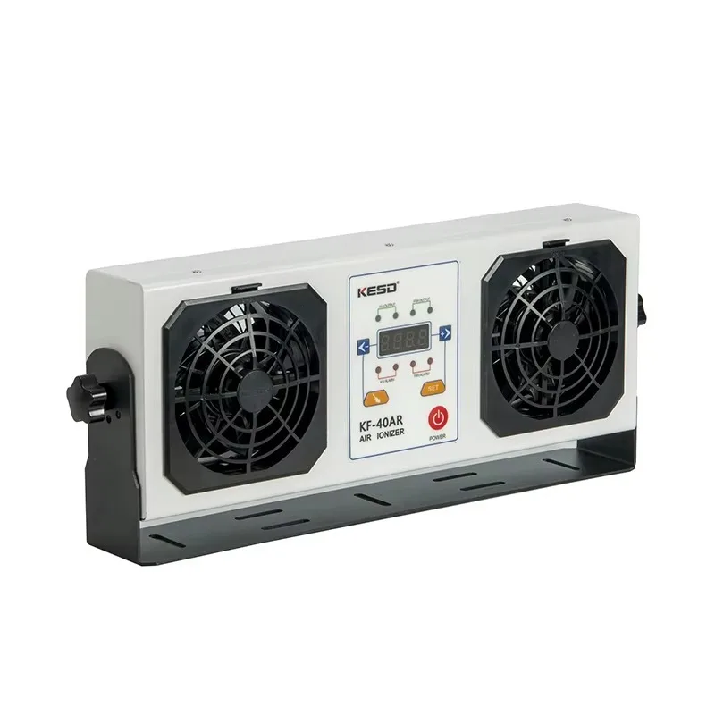 Double Head Industrial Anti Electrostatic Fan High Frequency Ionizing Air Blower Static Electricity Remove Ionisor Air Fan
