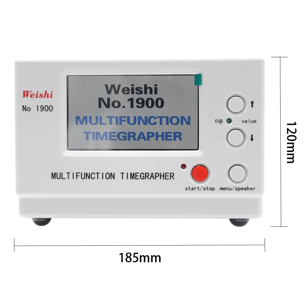 WeiShi No.1000/No.1900 Mechanical Watch Timegrapher Watch Tester for Repairers Hobbyists Watch Test Repairing Tool Timing Test