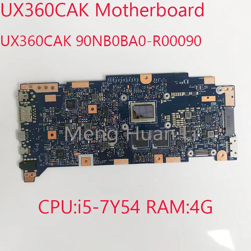 

Материнская плата UX360 90NB0BA0 UX360CAK материнская плата для ноутбука ASUS UX360CAK Процессор: i5-7Y5 4 RAM:4G 100% протестированный Новый