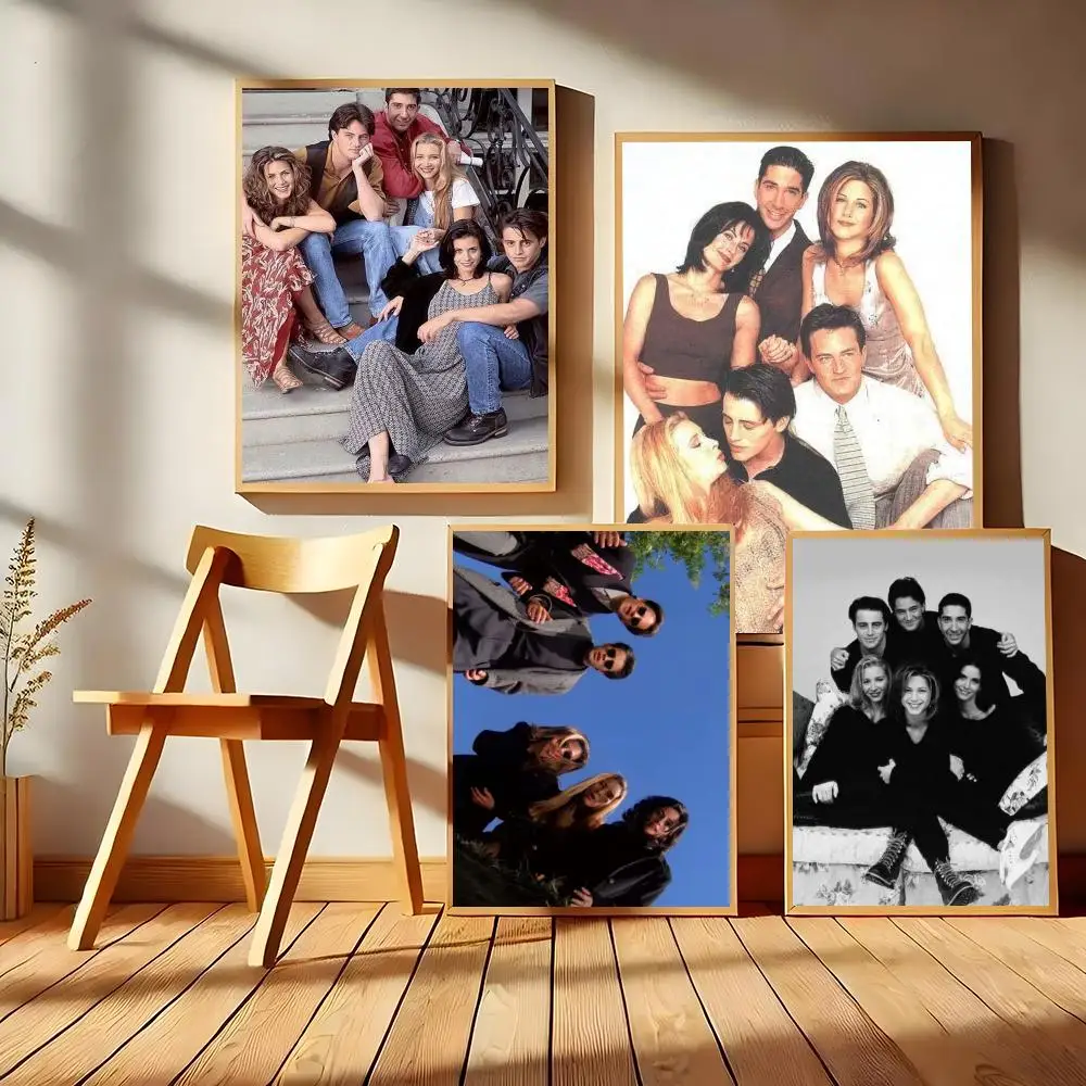 Friends Urban Precut Lightweight Low Glare Finish Modern Hallway Poster