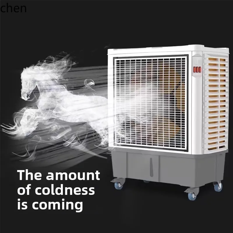 ZML super strong wind large industrial refrigeration fan mobile air cooler  water cooling evaporation environmental protection