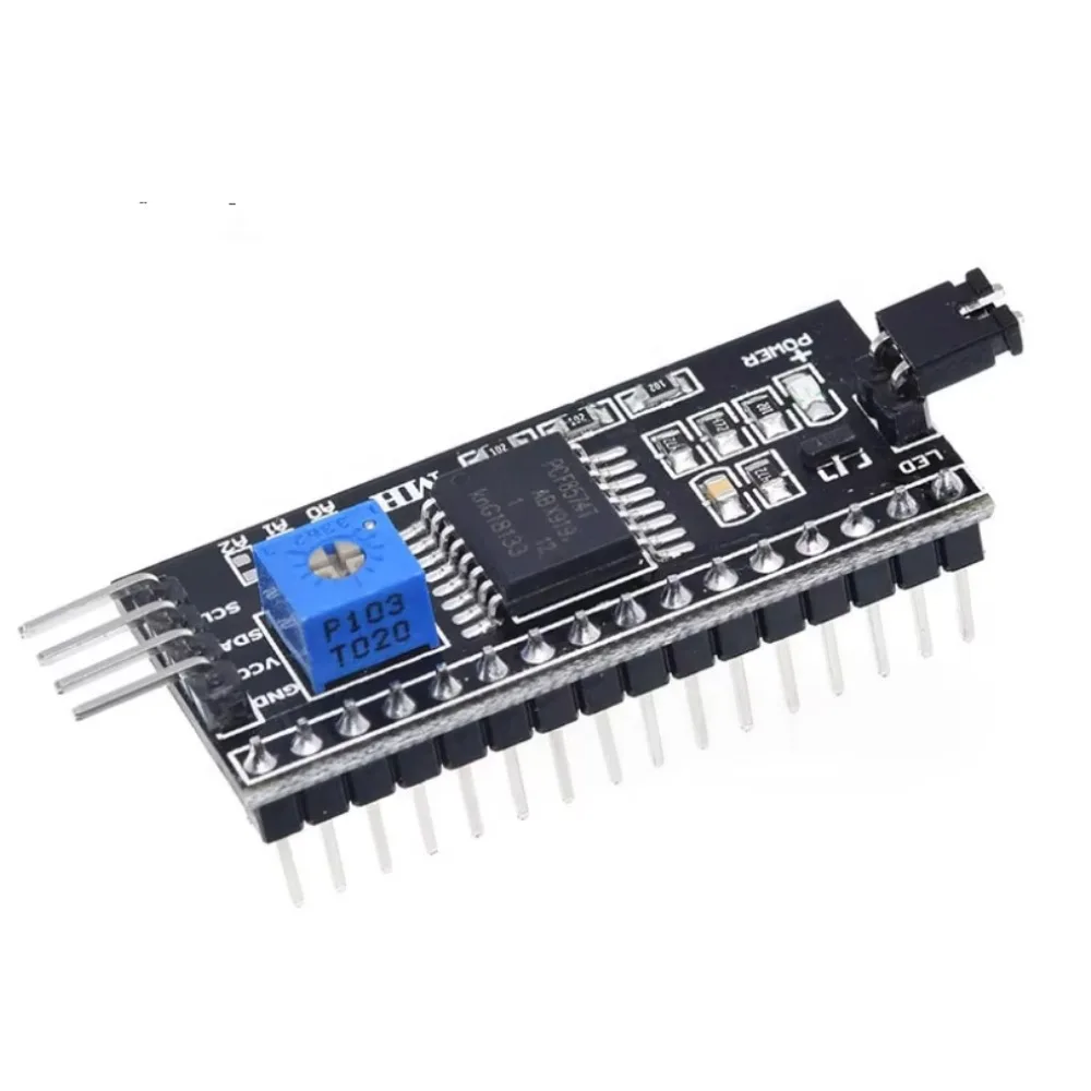 

10pcs/lot IIC/I2C/Interface LCD1602 LCD2004 LCD Screen Adapter PCF8574 Expansion Board