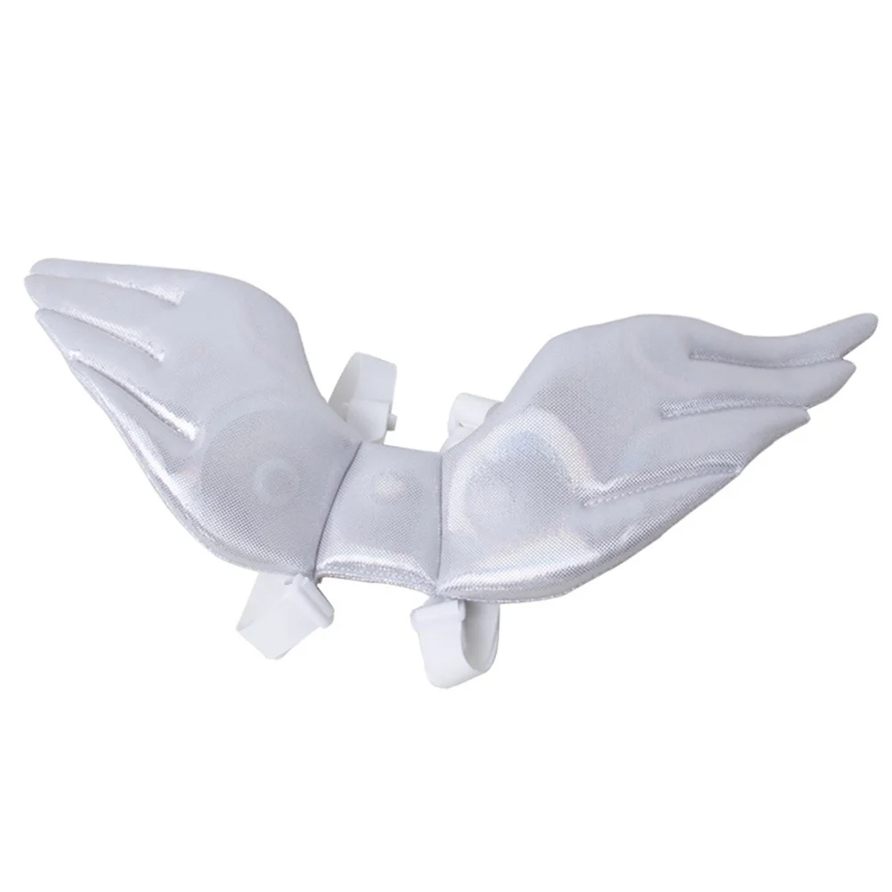 

Halloween Pet Makeover Clothes L White Angel Wings Shape Cute Adorable Winter Outfit Comfortable Wear Stylish Design