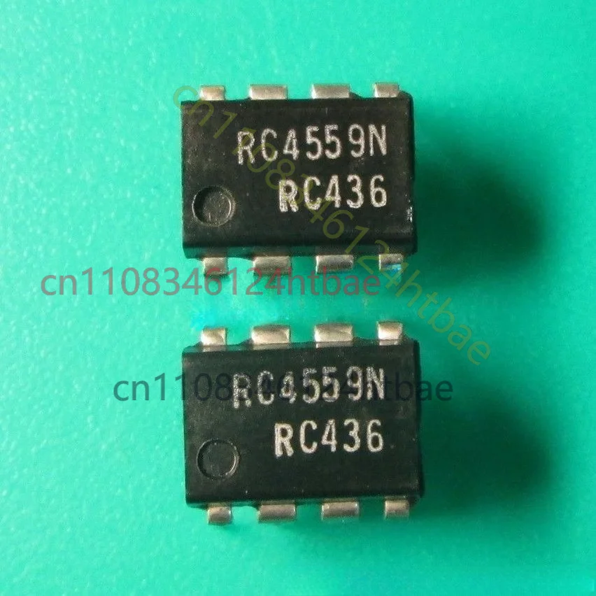 

2pcs RC4559N DIP8 RAYTHEON New Dual High Performance Operational Amplifier IC