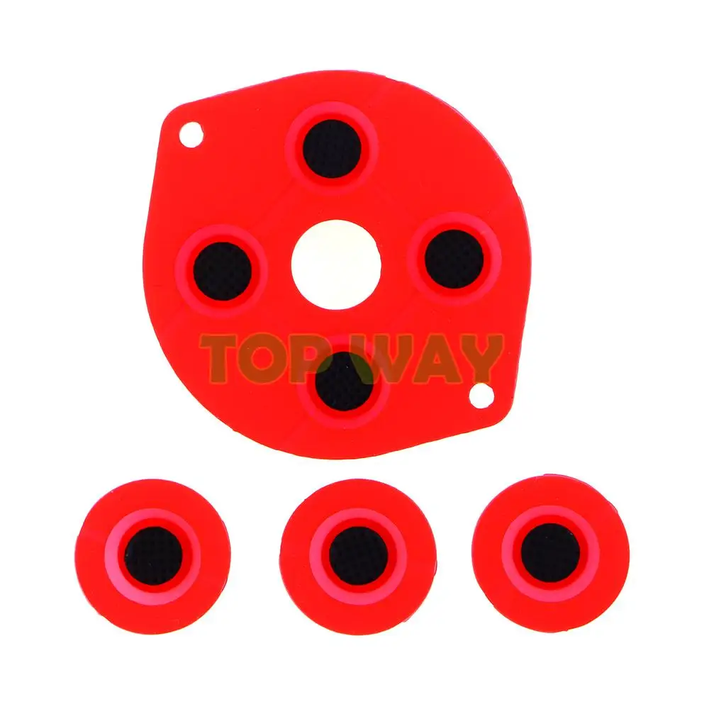 20set di alta qualità per SEGA GG Game Gear colore gomma pulsante conduttivo Pad adesivo alloggiamento adatto tastiera in silicone