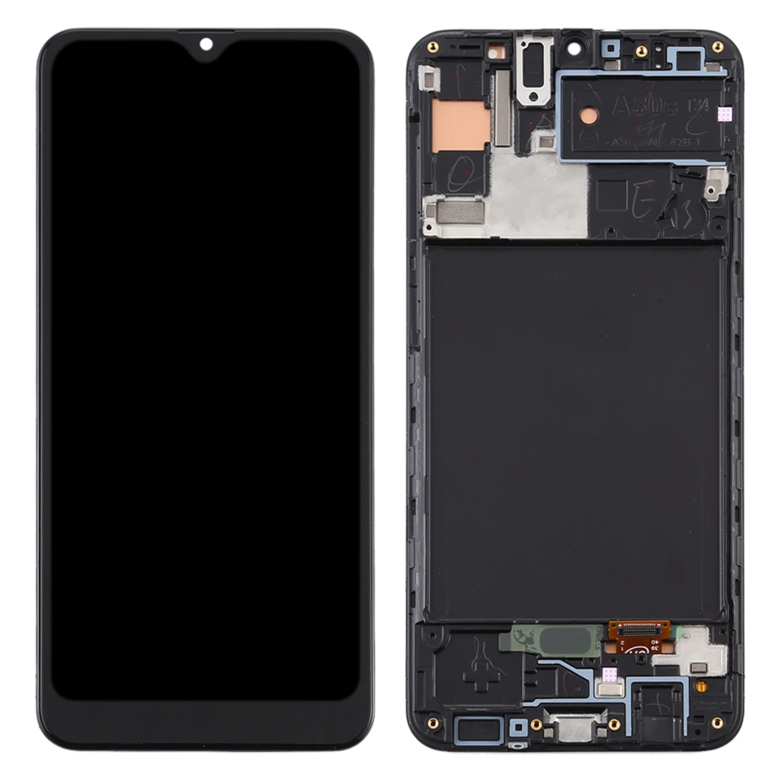 TFT LCD Screen for Samsung Galaxy A30s Digitizer Full Assembly with Frame