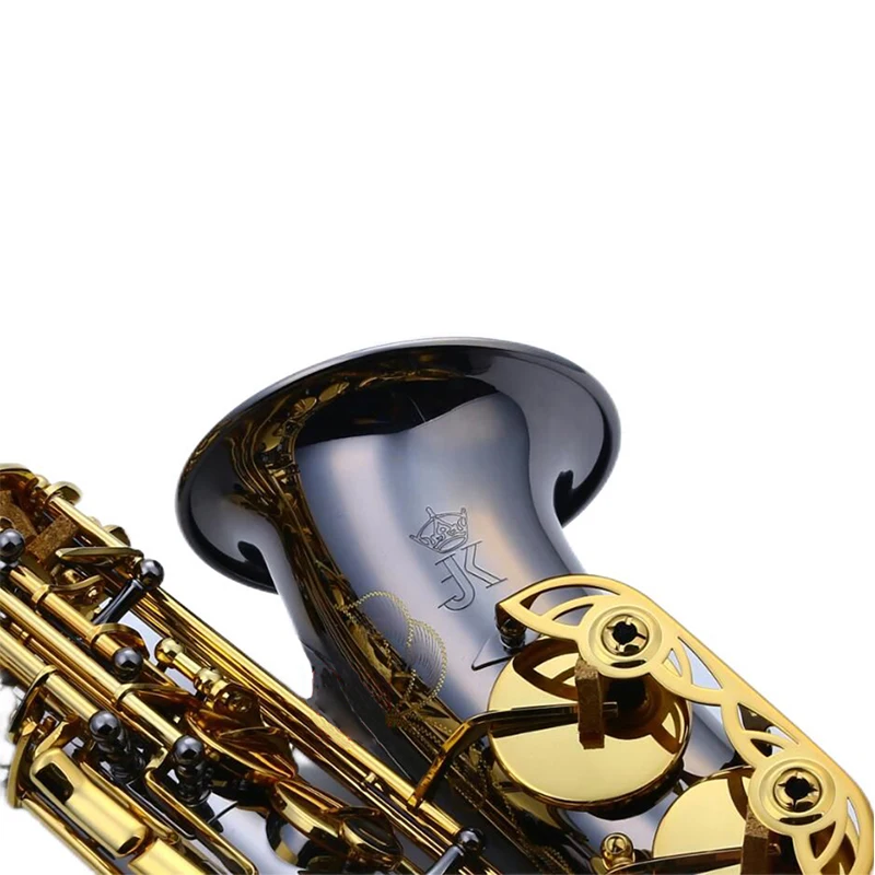 Keilwerth JK-Keilwerth ST130 Eb Saxophone Alto Black Nickel Silver Alloy Alto Sax Brass Musical Instrument Copy