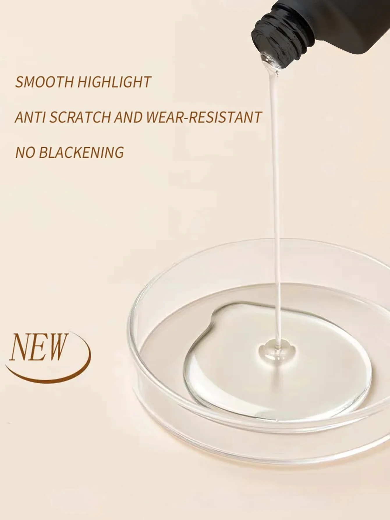 Juego de capa superior y capa Base de Gel sin toallitas, acabado brillante y duradero, para salón de uñas en casa, bricolaje, 2 uds., 7,5 ml