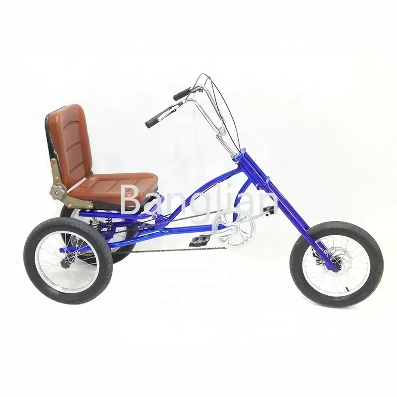 Three Wheel Bike Single Speed 16 Inch Adult Tricycle Trike