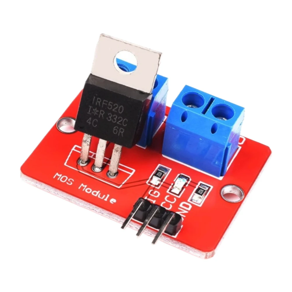

10 шт. модулей драйверов MOSFET IRF520, транзисторы MOS с бесступенчатой регулировкой ШИМ для управления микроконтроллерами Arduino
