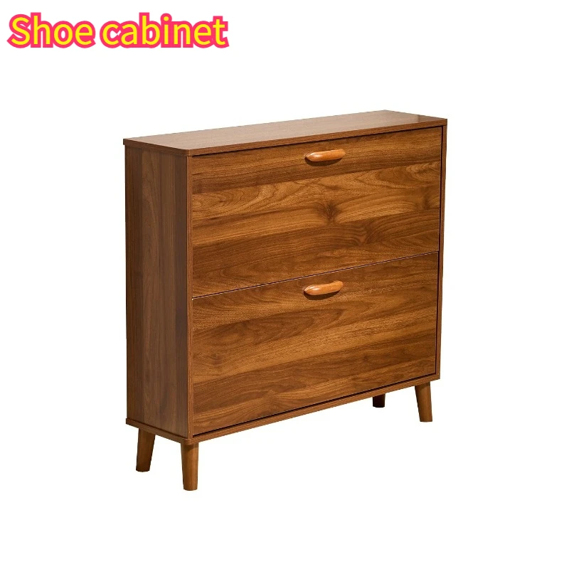 Ultra Thin Shoe Cabinet Economical Household Use Doorway Multifunctional Simple New Style Storage Tipping Bucket Shoe Rack