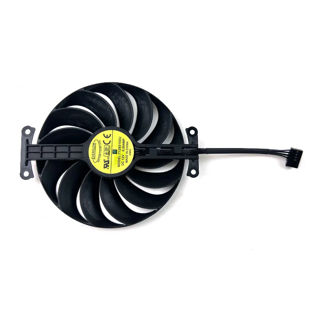 Cooling Fan 95mm 6pin T129215SU For ASUS Phoenix Radeon  RX 6400 4GB GDDR6 ITX video card fans