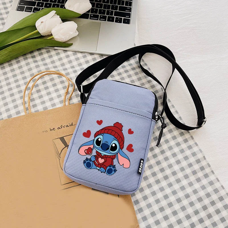 Kawaii Disney Lilo & Stitch Mini torba damska torba na zakupy codzienna damska torba na ramię nylonowa torebka damska Halloween torebki damskie