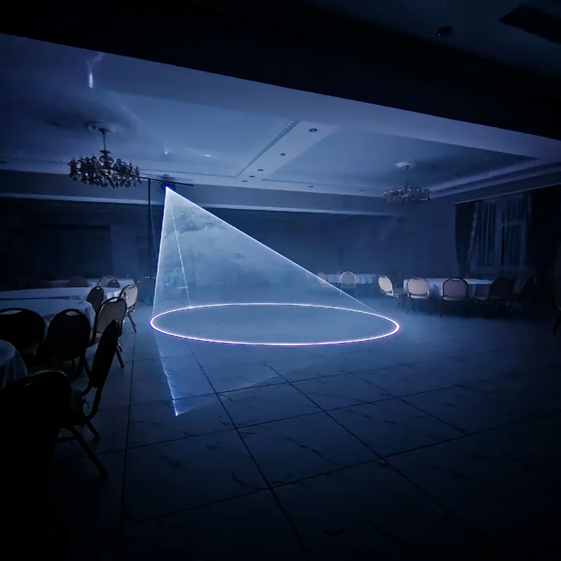 

2026 ILDA 3D Animation Disco Laser Auto DJ Atmosphere cinderella effects Stage Lighting DMX Wedding Event Projector for Home Par