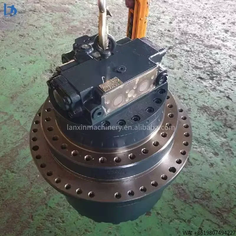 Hydraulic Travel Motor R265 Travel Assembly Spare Parts for  R265 Excavator Final Drive Assy