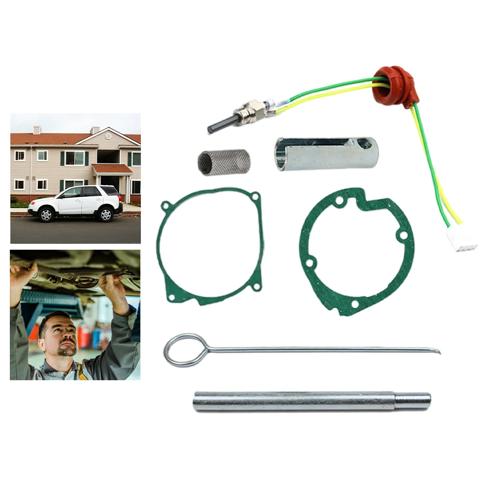 

7PCS Car Air Heater Gaskets Strainers 12V/24V Glow Pin Ceramic Plug Car Parking Heating Kit Air Diesel Heater Plug Service Kit